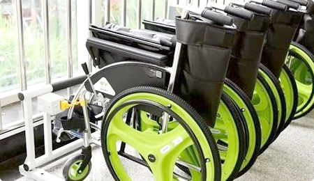 sharing wheelchair